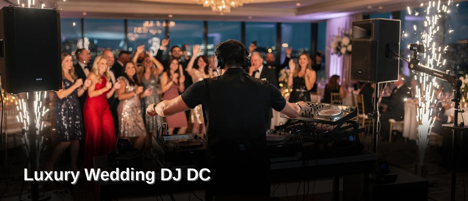 Luxury demands more than a playlist and a microphone. A true luxury wedding DJ DC